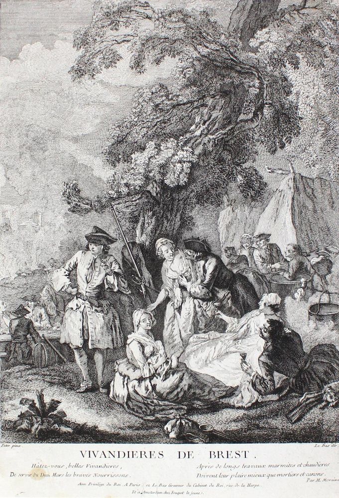 Große Abbildung Nr.1: 123-3680 Le Bas, Jacques-Philippe: (Künstlergraphik)