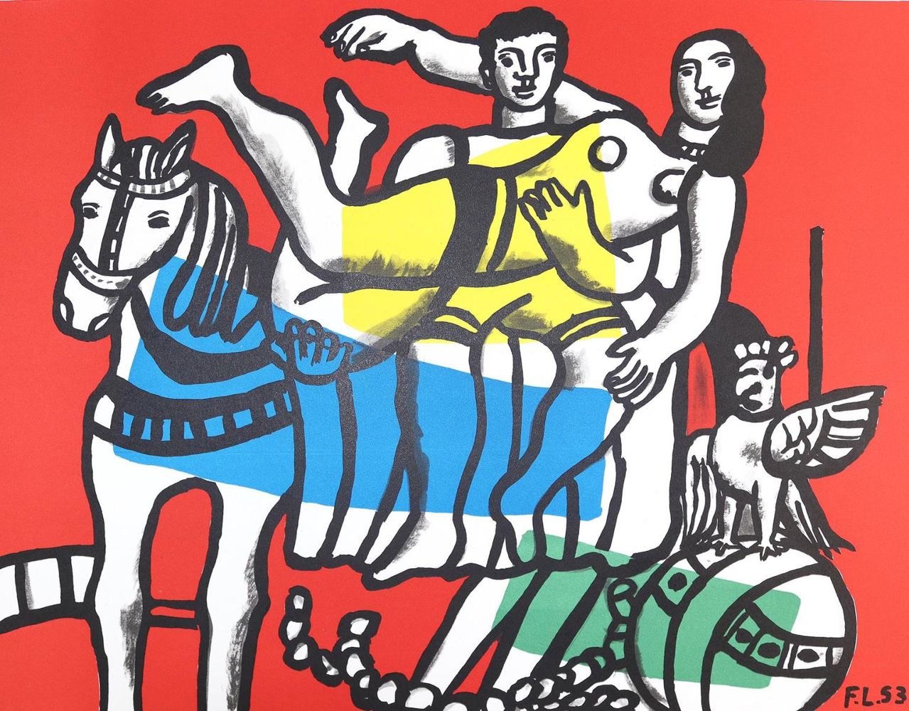 Große Abbildung Nr.2: 123-3690 Leger, Fernand: (Künstlergraphik)