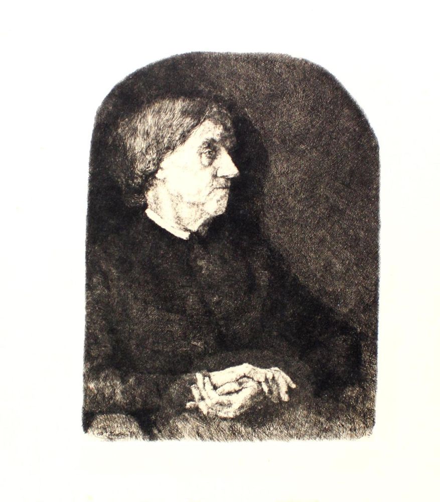 Große Abbildung Nr.1: 123-3692 Leibl, Wilhelm: (Künstlergraphik)
