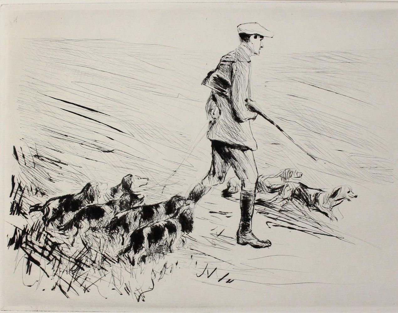 Große Abbildung Nr.1: 123-3702 Liebermann, Max: (Künstlergraphik)