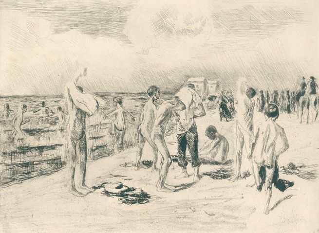 Große Abbildung Nr.1: 123-3703 Liebermann, Max: (Künstlergraphik)