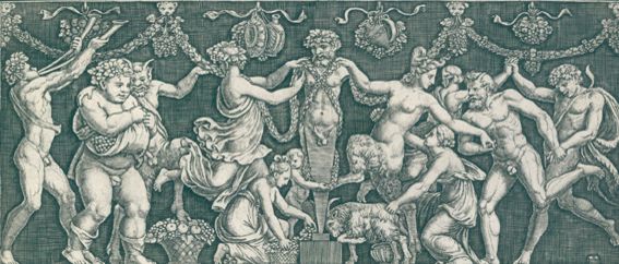 Große Abbildung Nr.1: 123-3740 Meister B mit dem Würfel: (Künstlergraphik)
