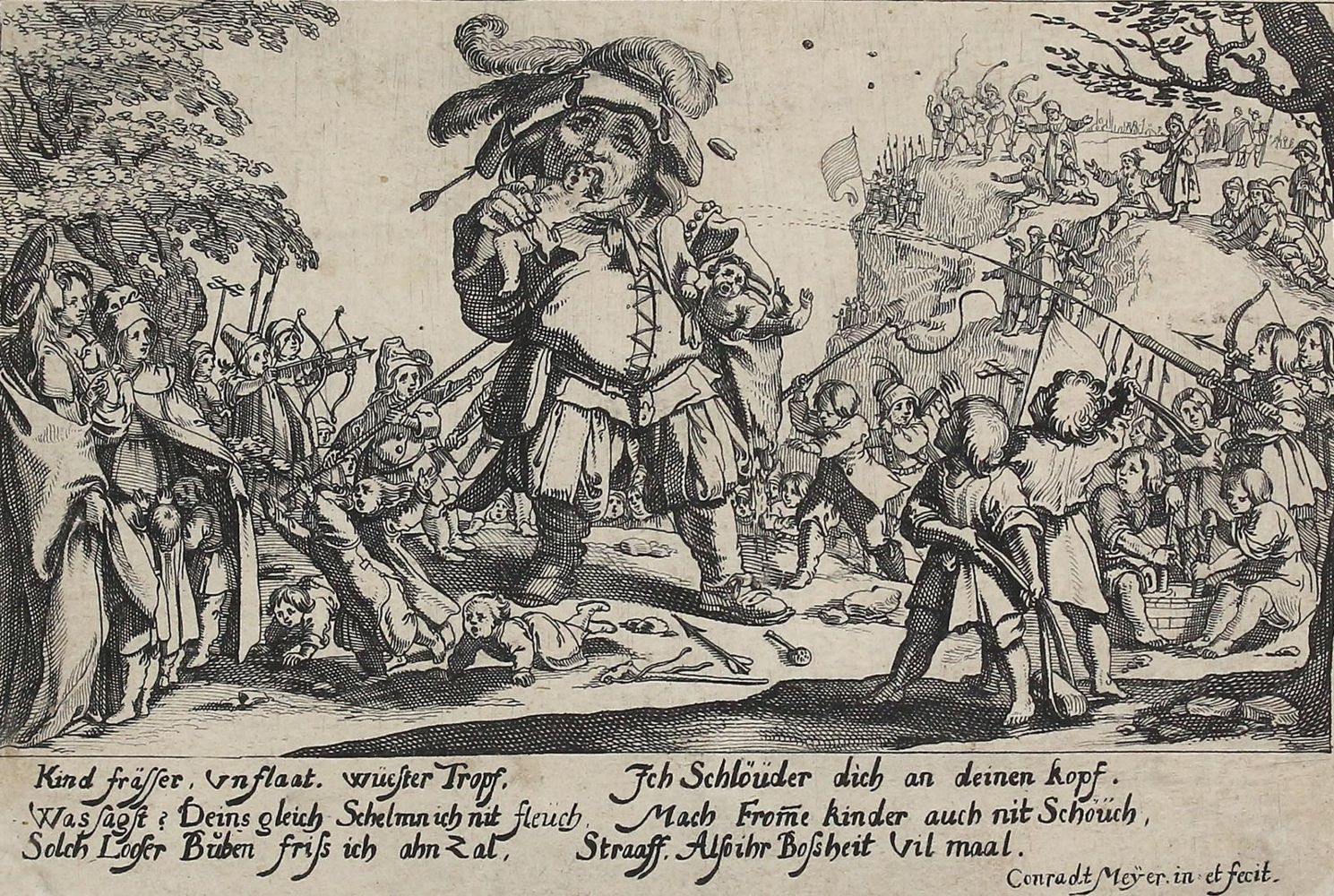 Große Abbildung Nr.1: 123-3749 Meyer, Conrad: (Künstlergraphik)