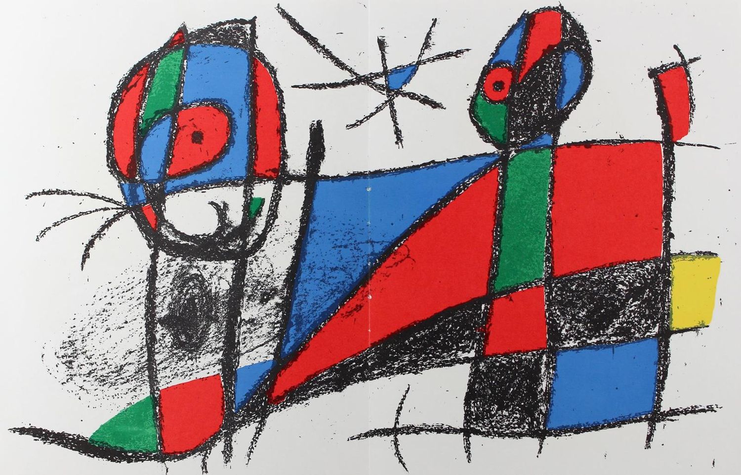 Große Abbildung Nr.1: 123-3754 Miro, Joan: (Künstlergraphik)