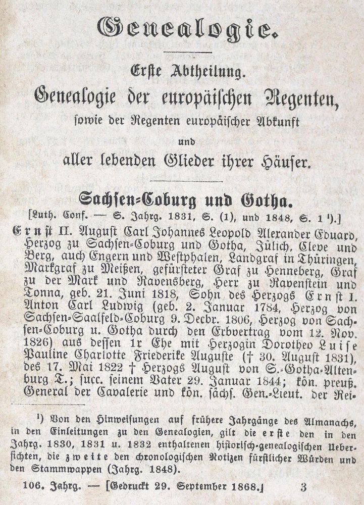 Große Abbildung Nr.3: 123-380 Sammlung: (Genealogie und Heraldik)