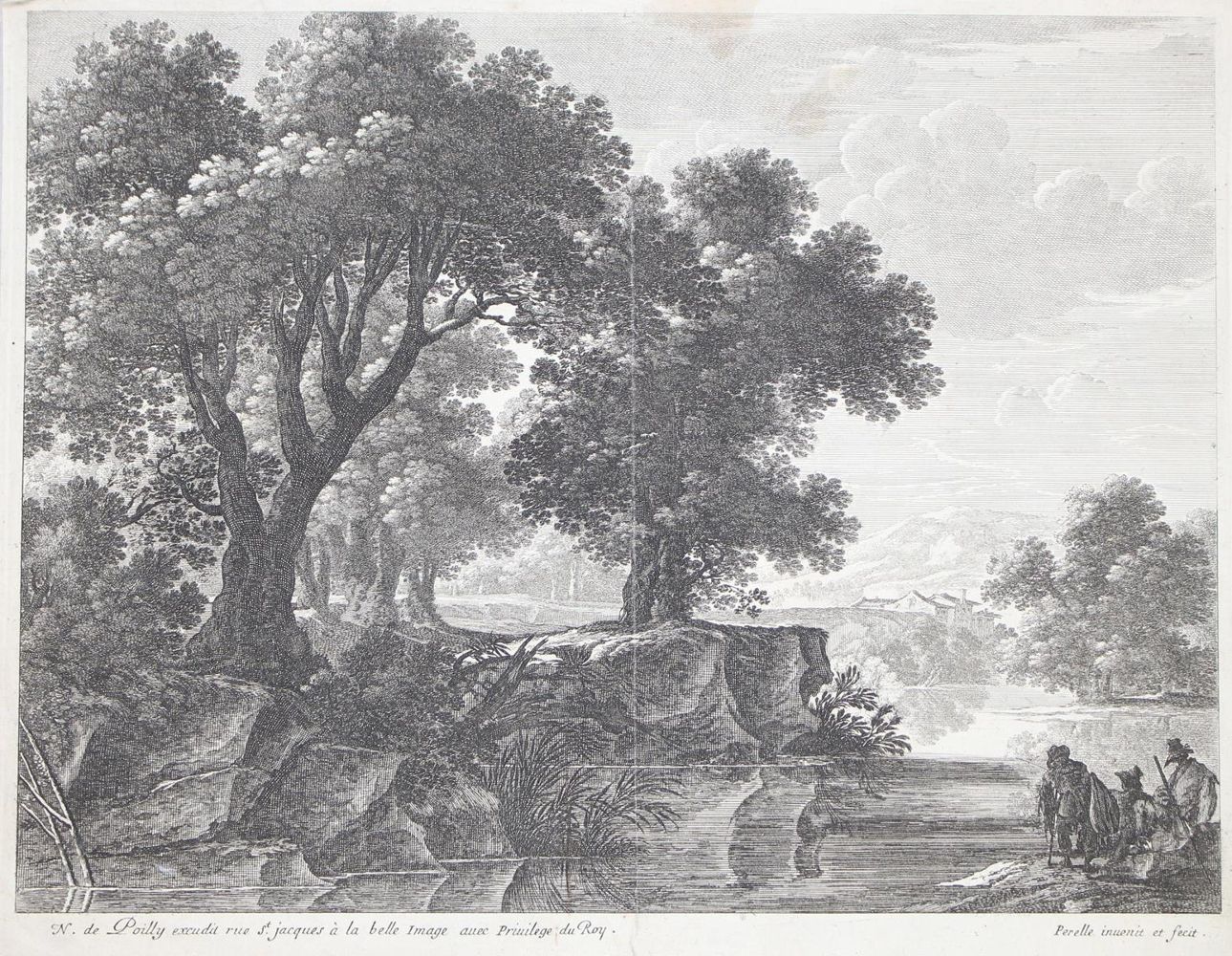 Große Abbildung Nr.2: 123-3817 Perelle, Gabriel: (Künstlergraphik)