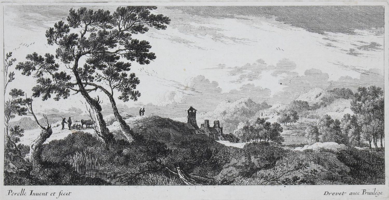 Große Abbildung Nr.3: 123-3817 Perelle, Gabriel: (Künstlergraphik)