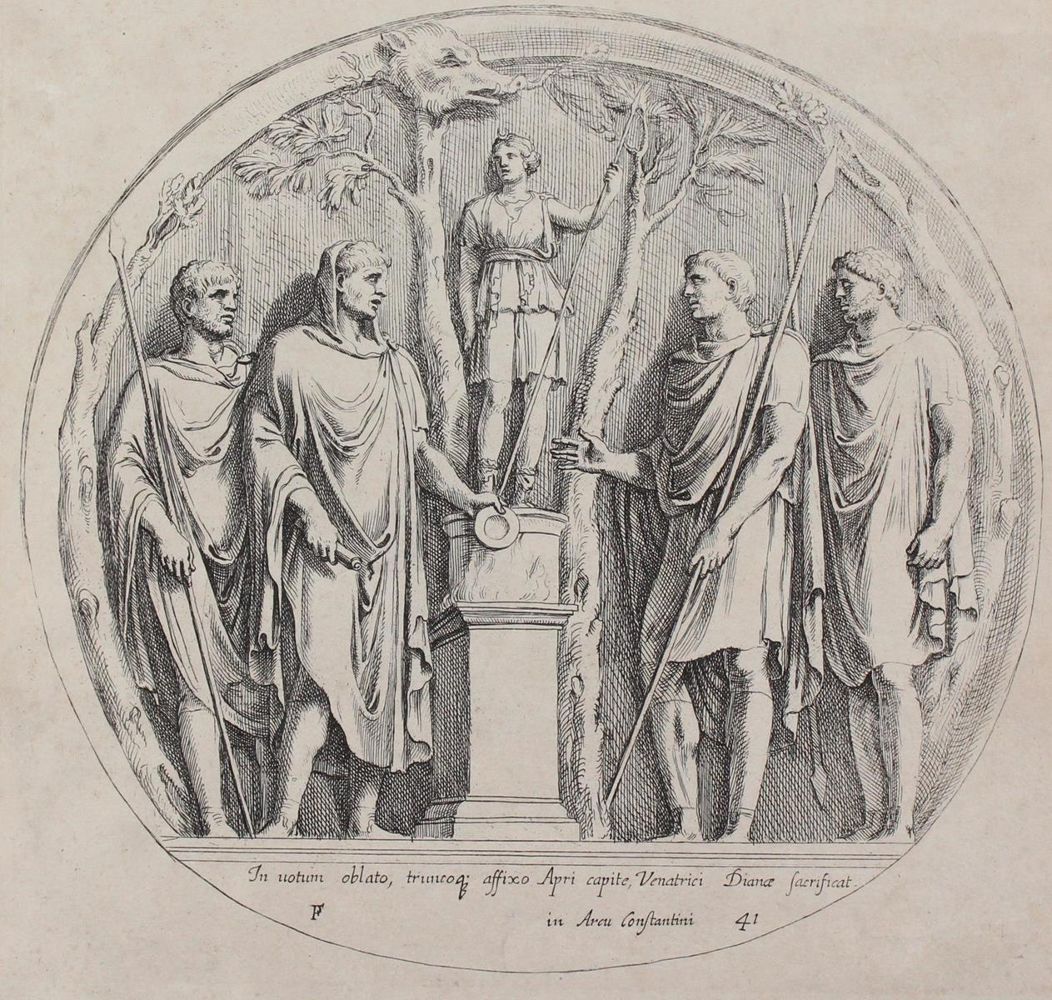Große Abbildung Nr.1: 123-3818 Perrier, François: (Künstlergraphik)