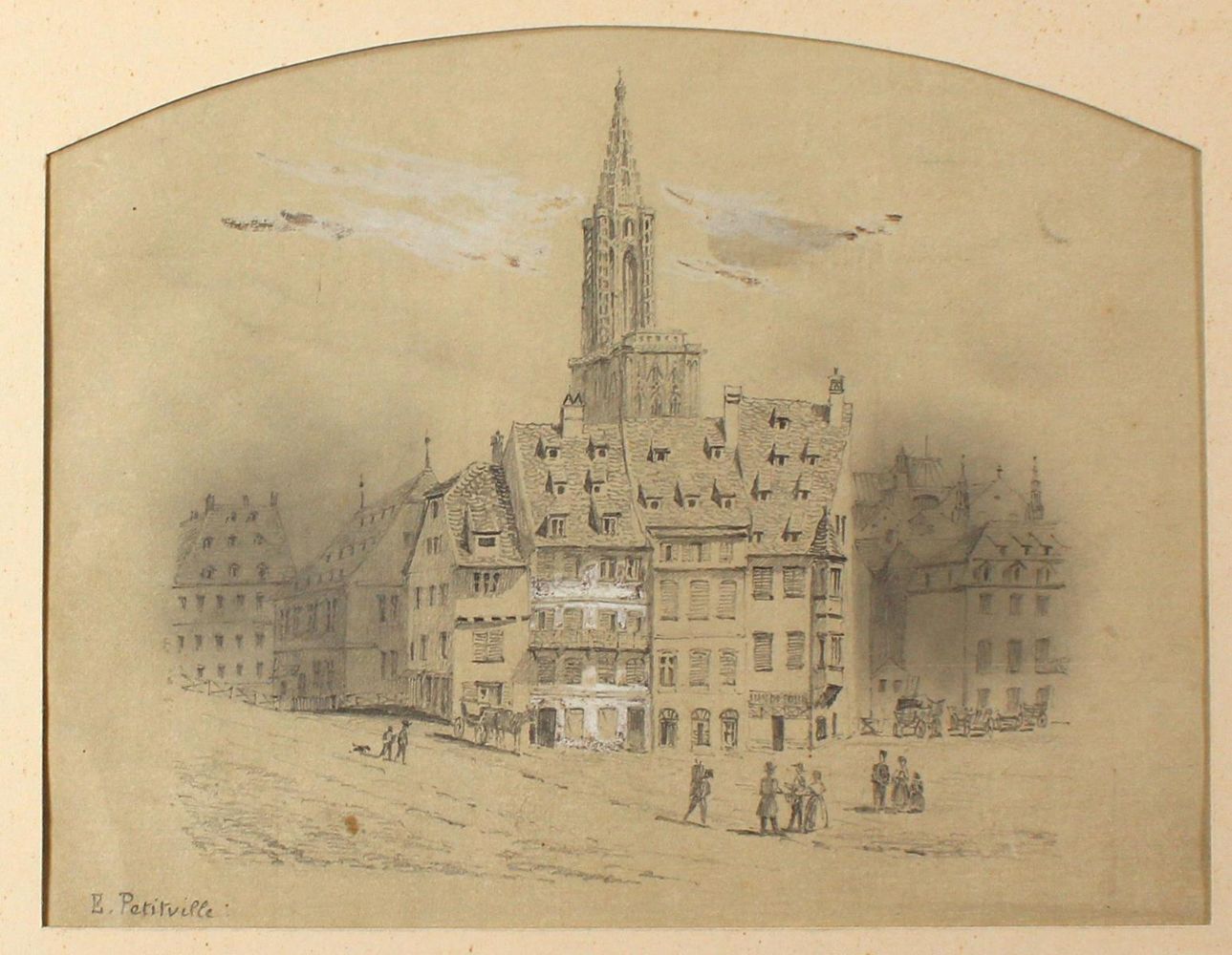 Große Abbildung Nr.1: 123-3819 Petitville, Eugène: (Künstlergraphik)