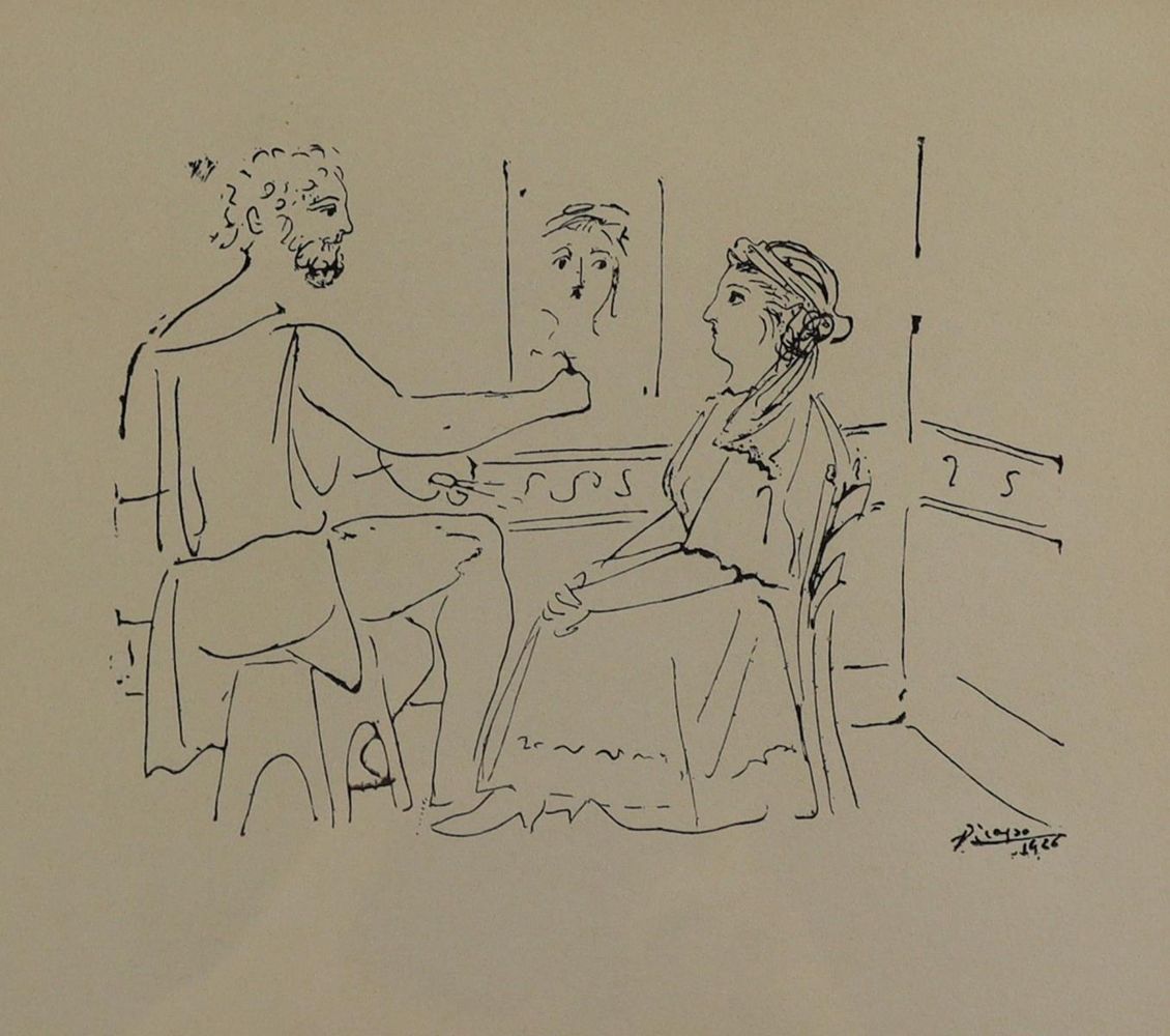 Große Abbildung Nr.1: 123-3823 Picasso, Pablo: (Künstlergraphik)