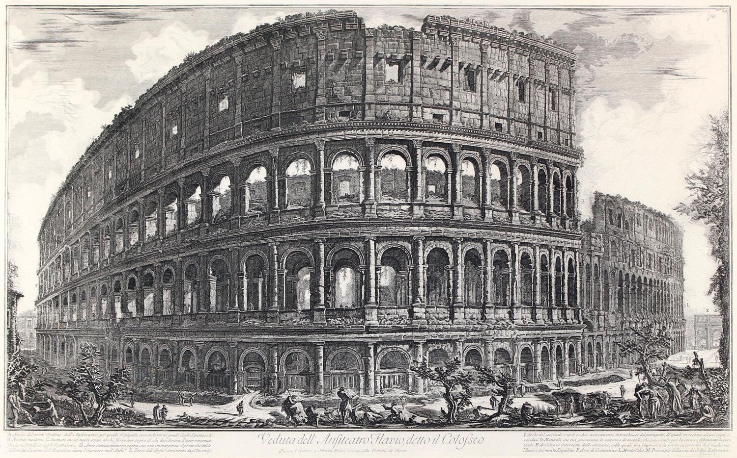 Große Abbildung Nr.1: 123-3831 Piranesi, Giovanni Battista: (Künstlergraphik)