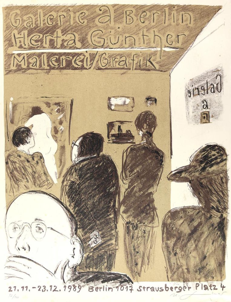 Große Abbildung Nr.2: 123-3838 Konvolut: (Künstlergraphik, Plakate)