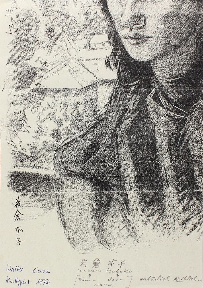 Große Abbildung Nr.2: 123-3872 Portrait: (Künstlergraphik, Portrait)