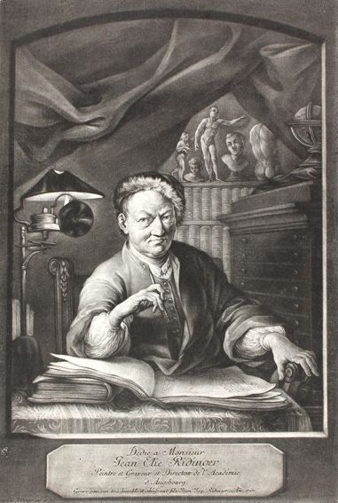 Große Abbildung Nr.1: 123-3875 Ridinger, Johann Jacob: (Künstlergraphik, Portrait)