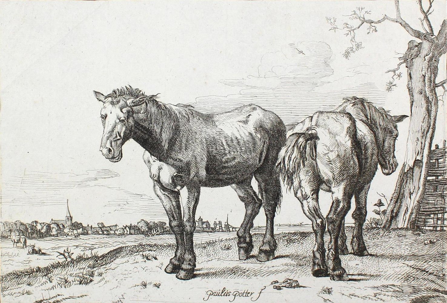 Große Abbildung Nr.2: 123-3881 Potter, Paulus: (Künstlergraphik)