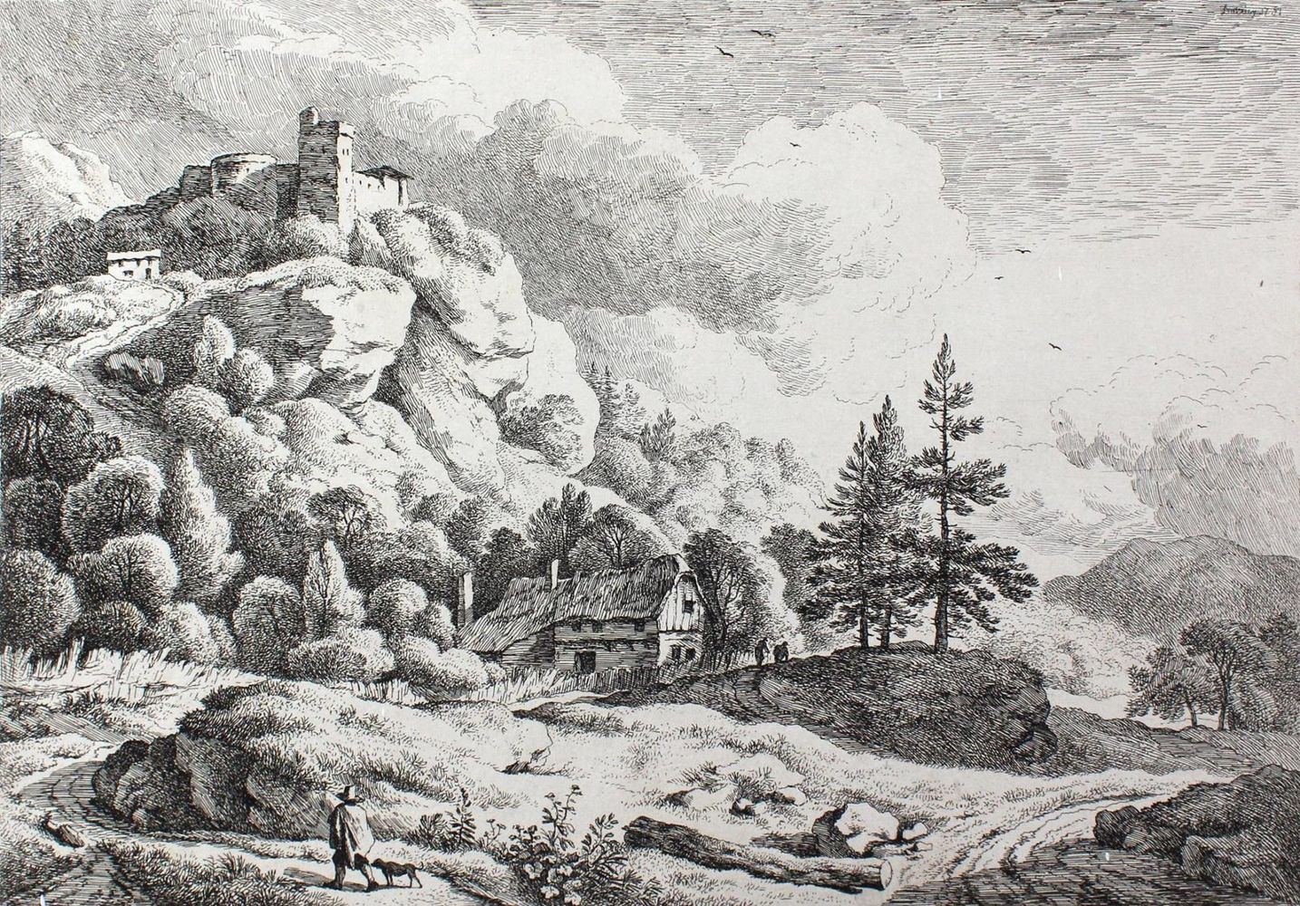Große Abbildung Nr.1: 123-3899 Rechberger, Franz: (Künstlergraphik)