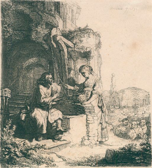 Große Abbildung Nr.1: 123-3910 Rembrandt van Rijn, Harmensz.: (Künstlergraphik)