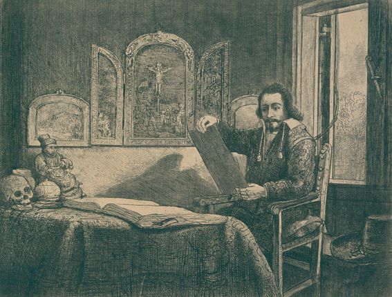 Große Abbildung Nr.1: 123-3911 Rembrandt van Rijn, Harmensz: (Künstlergraphik)