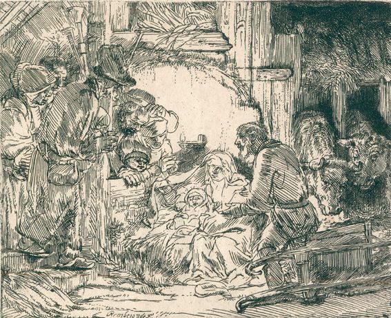 Große Abbildung Nr.1: 123-3912 Rembrandt van Rijn, Harmensz: (Künstlergraphik)