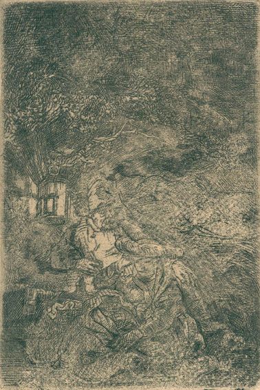 Große Abbildung Nr.1: 123-3913 Rembrandt van Rijn, Harmensz: (Künstlergraphik)