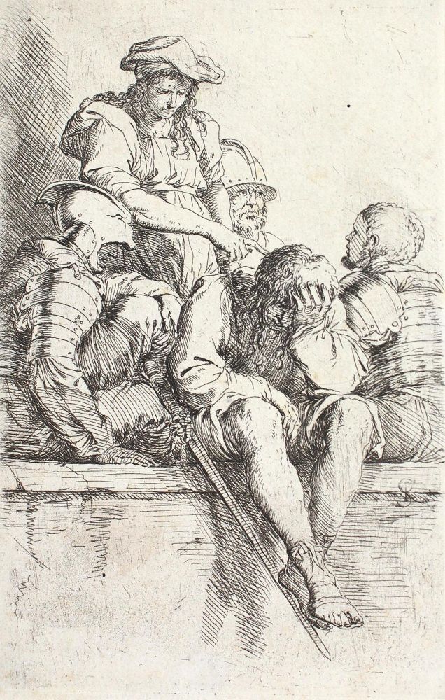 Große Abbildung Nr.1: 123-3940 Rosa, Salvator: (Künstlergraphik)