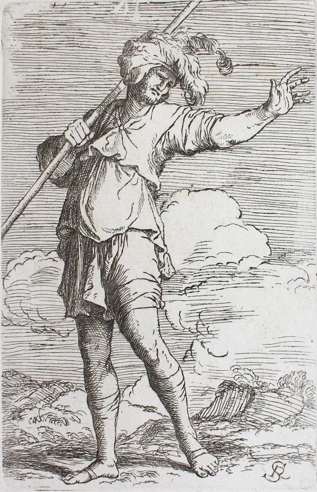 Große Abbildung Nr.1: 123-3941 Rosa, Salvator: (Künstlergraphik)