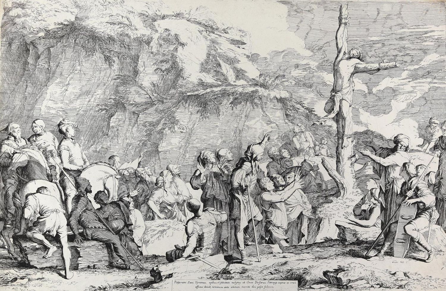 Große Abbildung Nr.1: 123-3942 Rosa, Salvator: (Künstlergraphik)
