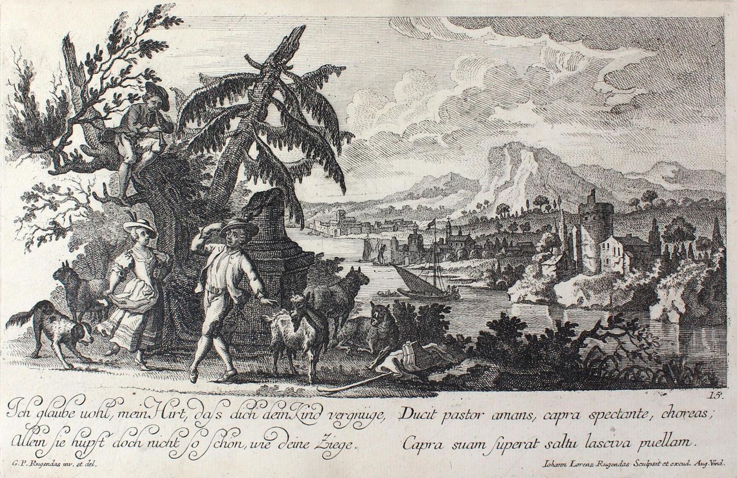 Große Abbildung Nr.1: 123-3956 Rugendas, Johann Lorenz d.Ä.: (Künstlergraphik)