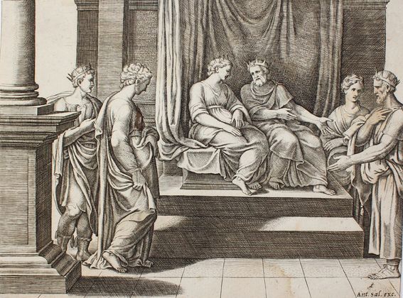 Große Abbildung Nr.1: 123-3969 Salamanca, Antonio: (Künstlergraphik)