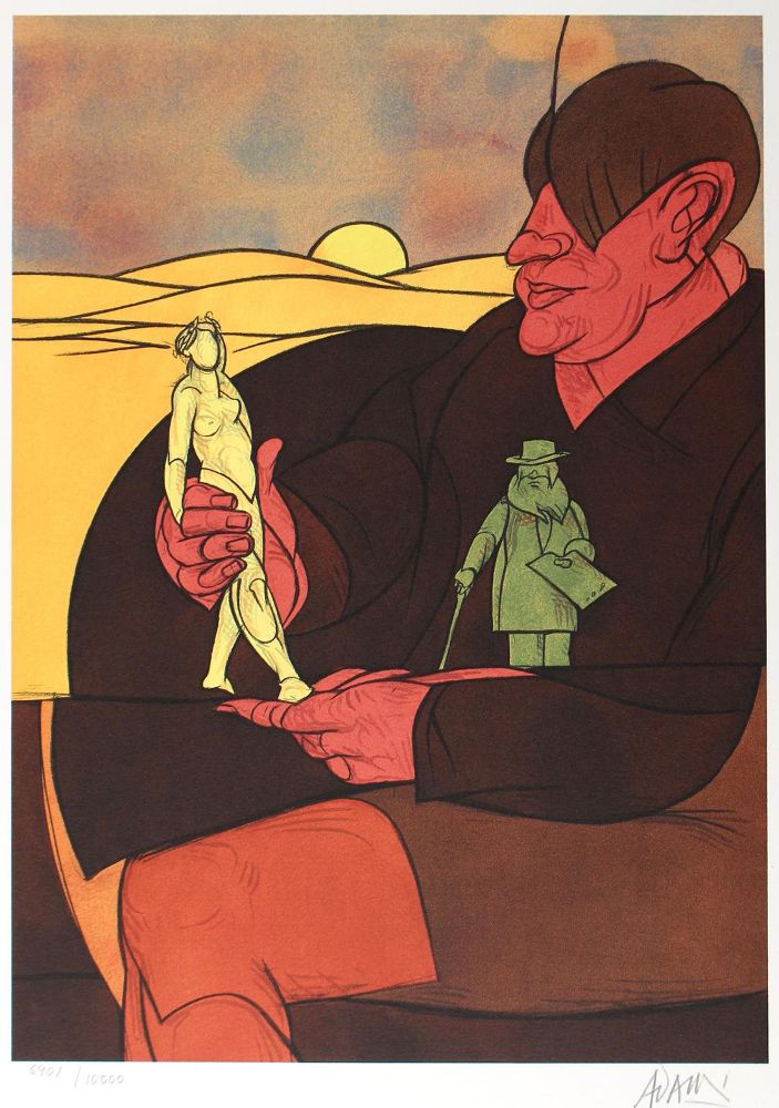 Große Abbildung Nr.5: 123-3972 Sammlung.: (Künstlergraphik)