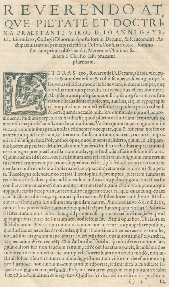 Große Abbildung Nr.1: 123-4 Amantius,B. u. D.N.Mirabellius.: (Alte Drucke, Handschriften und Theologie)