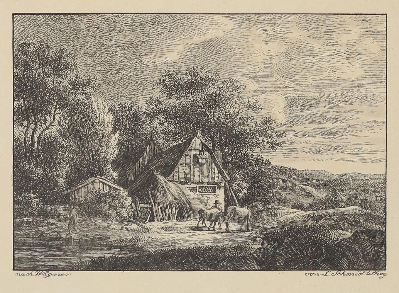 Große Abbildung Nr.1: 123-4003 Schmidt, Louis: (Künstlergraphik)