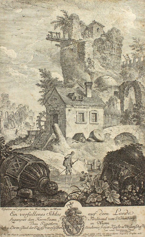Große Abbildung Nr.1: 123-4010 Schütz, Carl: (Künstlergraphik)