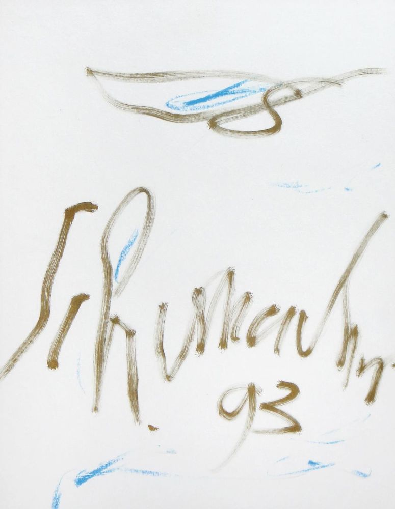 Große Abbildung Nr.1: 123-4014 Schumacher, Emil: (Künstlergraphik)