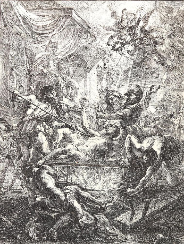 Große Abbildung Nr.1: 123-4018 Schut, Cornelis: (Künstlergraphik)