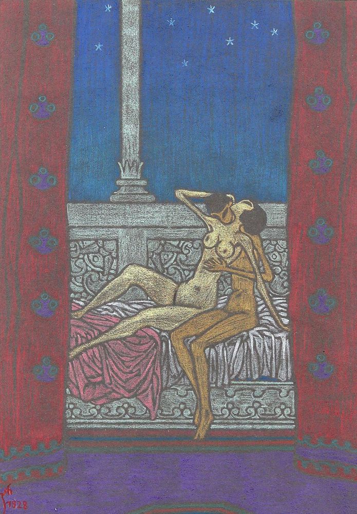 Große Abbildung Nr.1: 123-4022 Schwerdtfeger, Max: (Künstlergraphik)