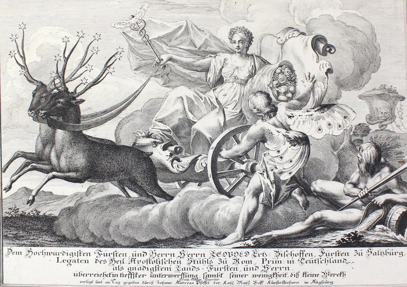 Große Abbildung Nr.1: 123-4027 Sedletzky, Balthasar Sigmund: (Künstlergraphik)