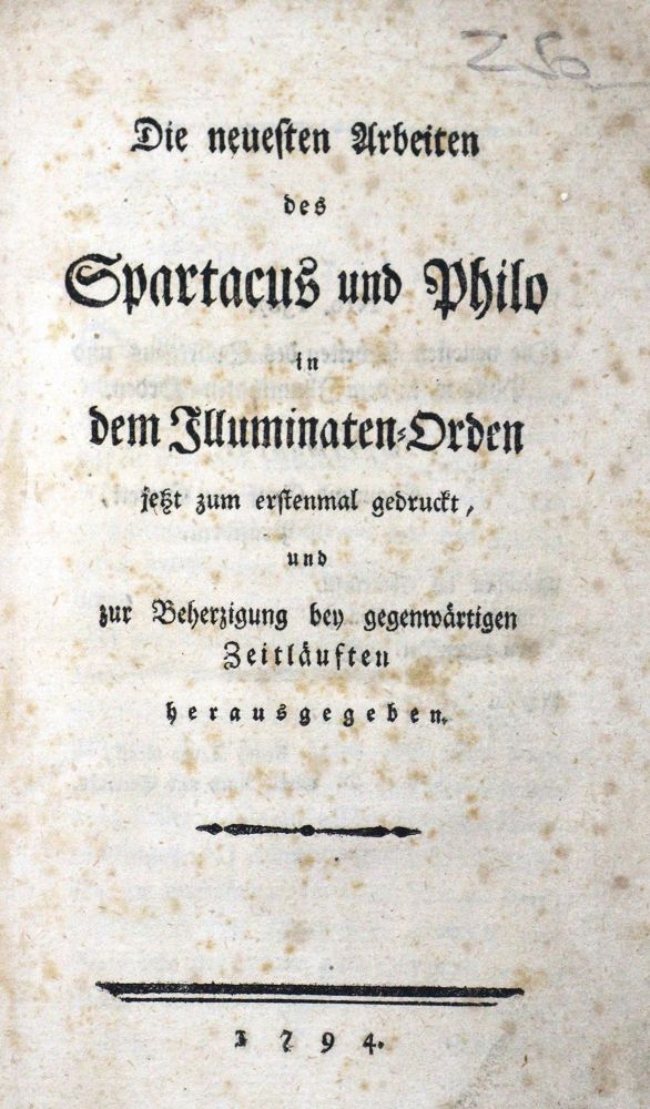 Große Abbildung Nr.1: 123-406 (Grolmann,L.A.C.v.).: (Freimaurerei)