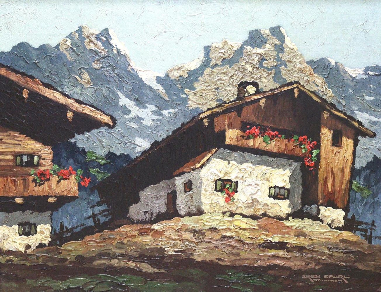 Große Abbildung Nr.1: 123-4067 Spoerl, Erich: (Künstlergraphik)