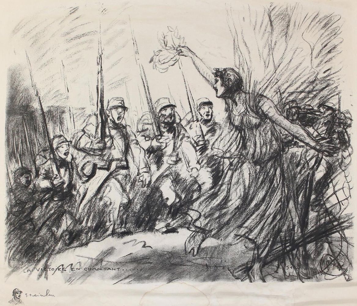 Große Abbildung Nr.1: 123-4074 Steinlen, Théophile Alexandre: (Künstlergraphik)