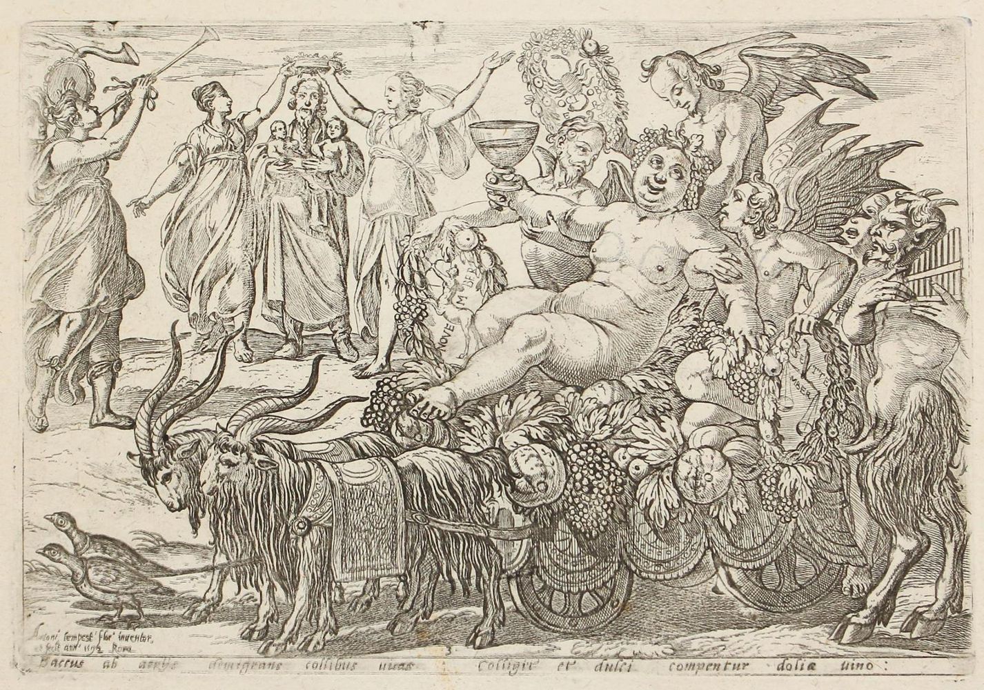 Große Abbildung Nr.1: 123-4089 Tempesta, Antonio: (Künstlergraphik)