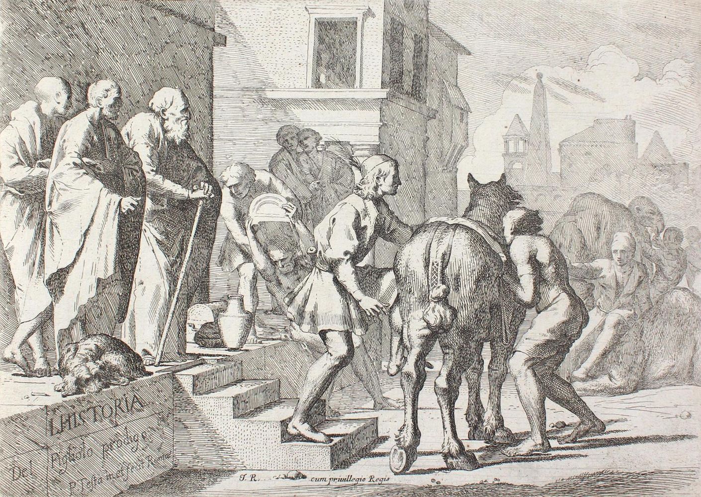 Große Abbildung Nr.1: 123-4092 Testa, Pietro: (Künstlergraphik)