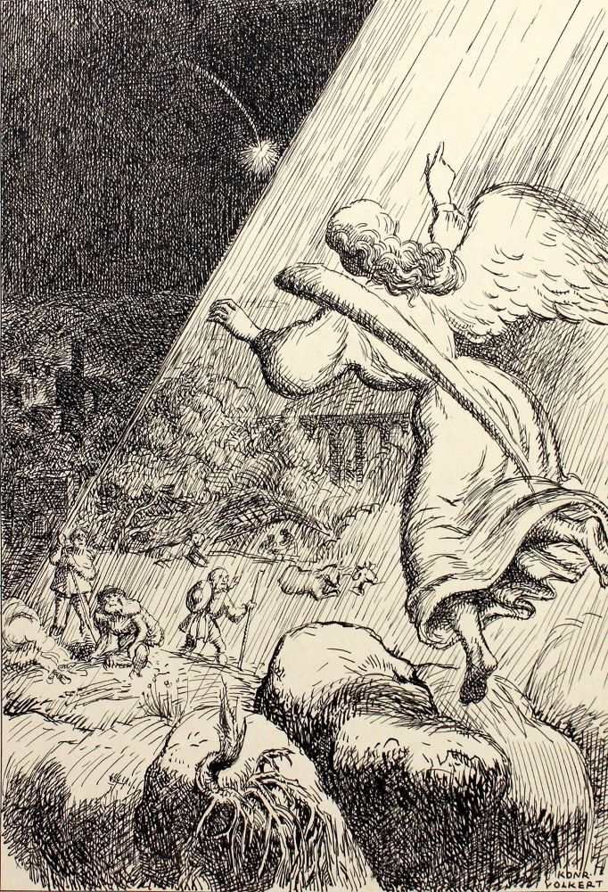Große Abbildung Nr.1: 123-4146 Volkert, Konrad: (Künstlergraphik)