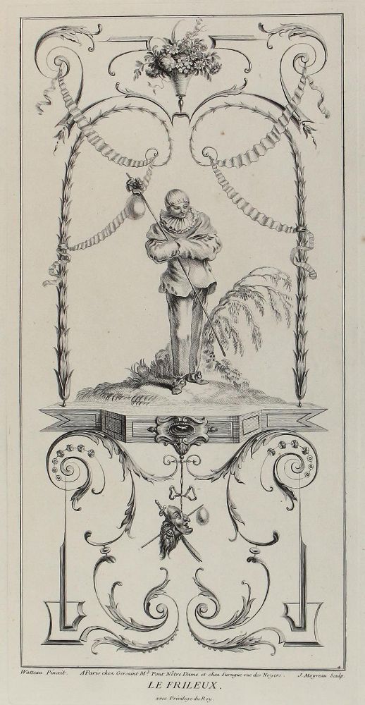 Große Abbildung Nr.1: 123-4153 Watteau, Jean Antoine: (Künstlergraphik)