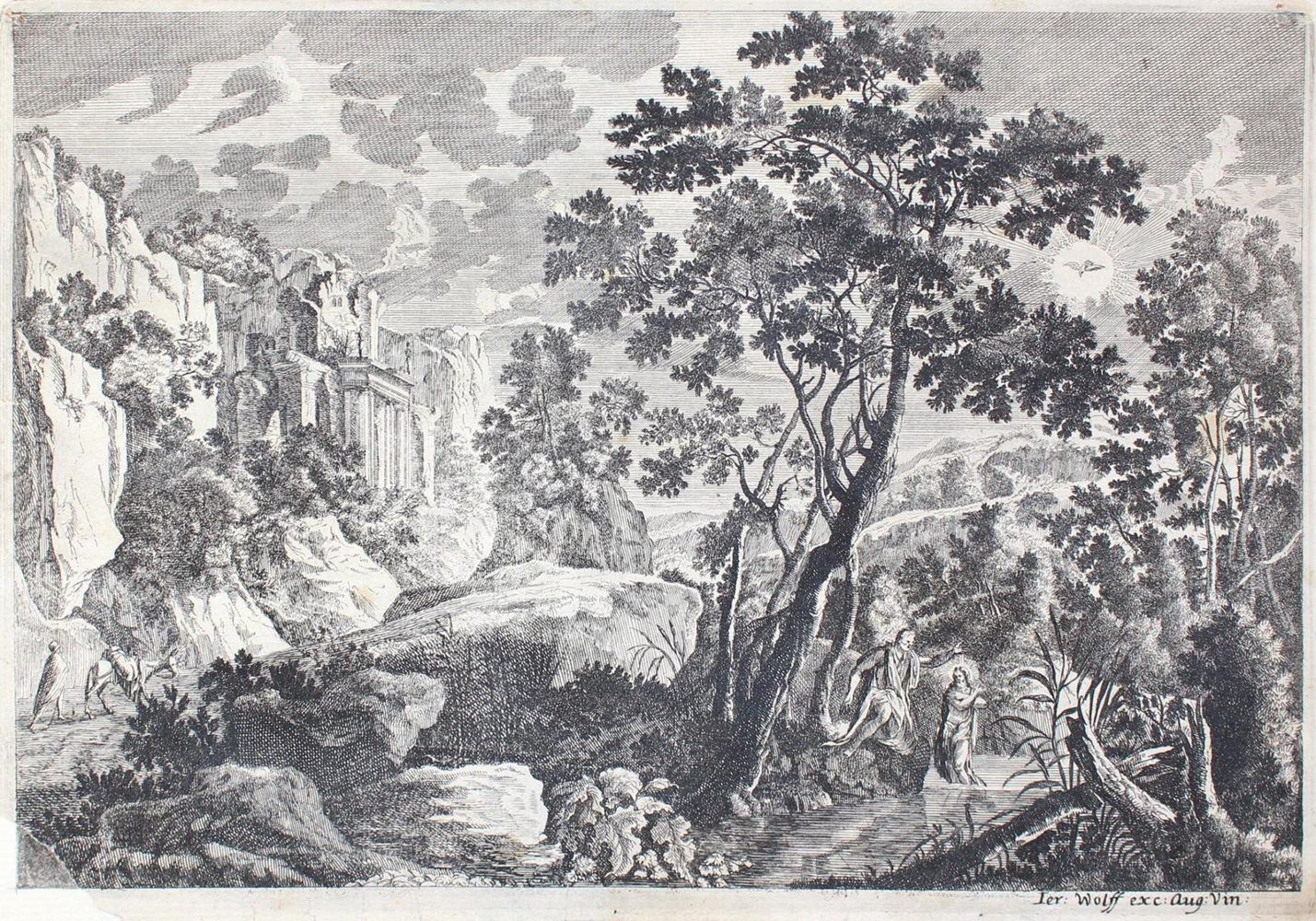 Große Abbildung Nr.1: 123-4182 Wolff, Jeremias: (Künstlergraphik)