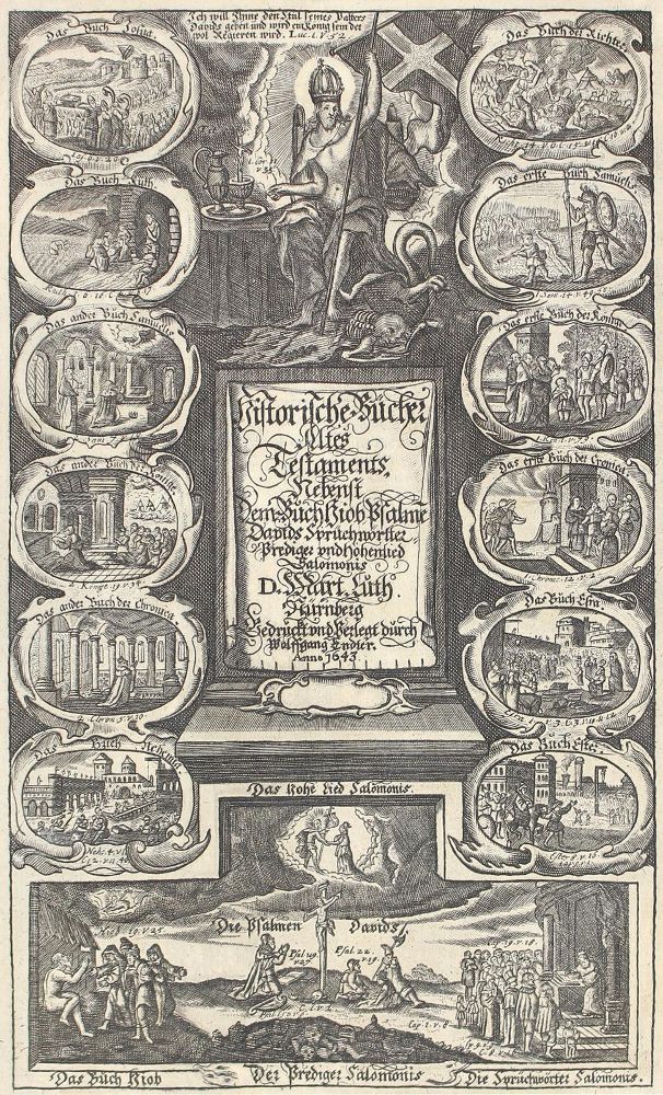 Große Abbildung Nr.1: 123-43 Biblia germanica.: (Bibeln)