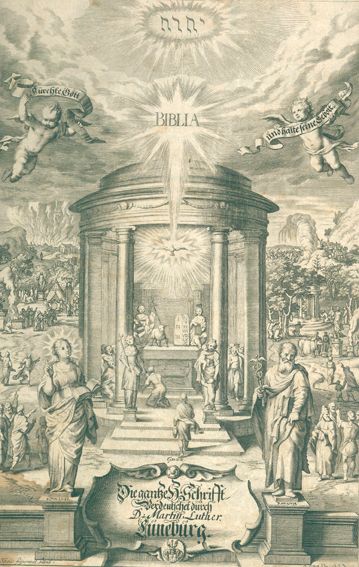 Große Abbildung Nr.1: 123-44 Biblia germanica.: (Bibeln)
