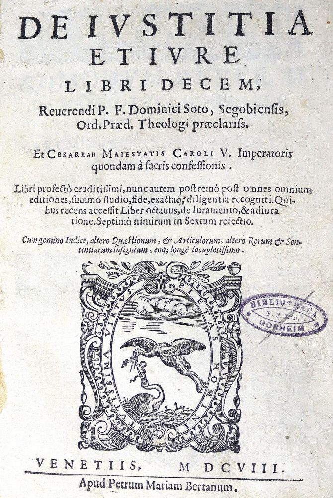 Große Abbildung Nr.1: 123-448 Schmauß,J.J.: (Juridica und Kriminologie)