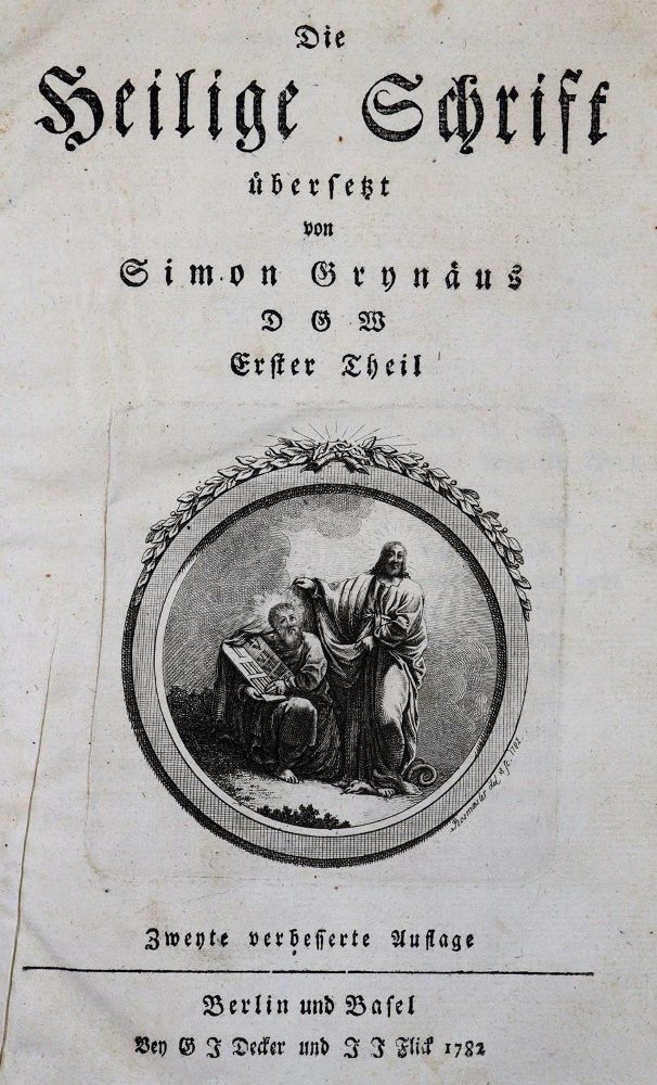 Große Abbildung Nr.1: 123-47 Biblia germanica.: (Bibeln)
