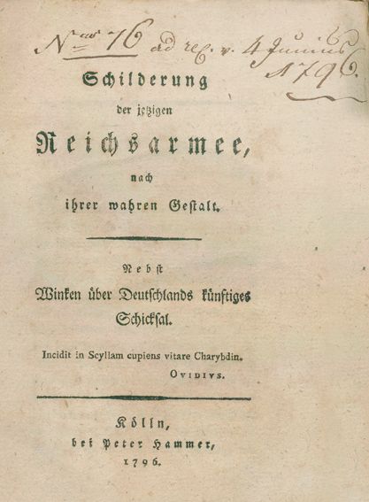 Große Abbildung Nr.1: 123-504 (Laukhard,C.).: (Militaria)